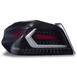 LED Rückleuchten V2 Schwarz Smoke Subaru WRX STI 2014+