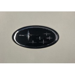 Subaru Emblem Schwarz