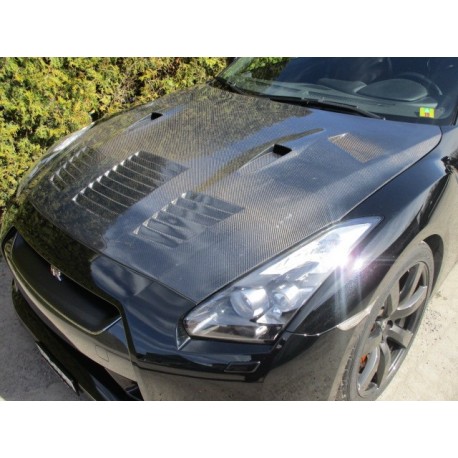 100% Carbon Motorhaube Varis Nissan GT-R R35 2008-